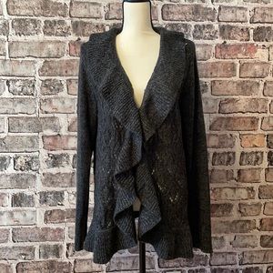 Grey knit sweater